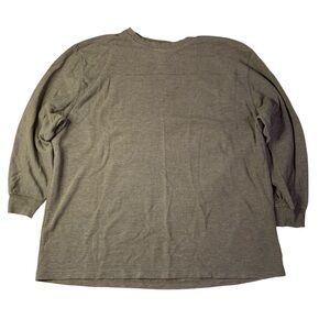 Britches Men’s 2XL Waffle Knit Thermal Long Sleeve Shirt - Olive Green